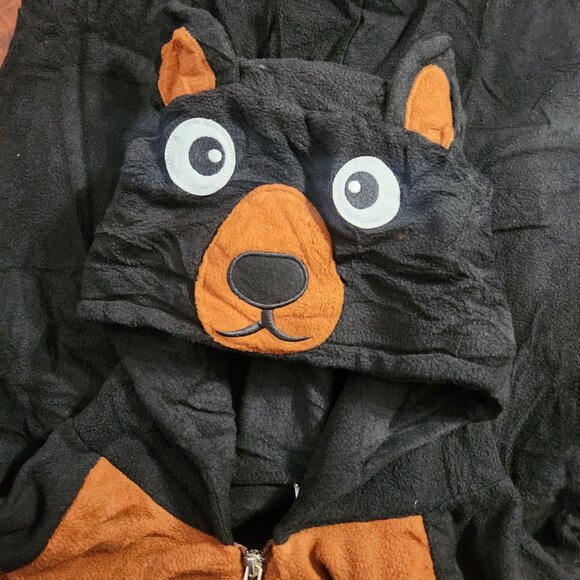 HALLOWEEN BLACK BEAR ONESIE (New) KIDS - Picture 2 of 3